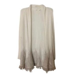 Anthropologie Moth Cream Cardigan